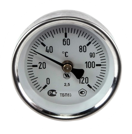 ТБП 63 0...120/ 160/ 200 С, L гильзы - 100мм, торцевой