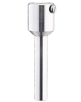 Защитная гильза с фиксирующим винтом цельноточеная вварная для гладких щупов биметаллических термометров