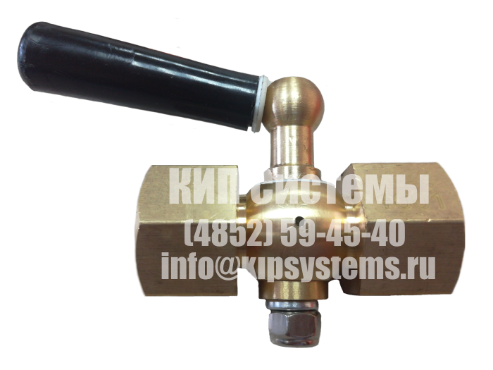 Кран трехходовой для манометра G1/2 - М20х1,5 | КИП Системы| КИП Системы